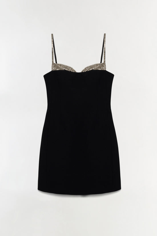 Maeva Embellished Bustier Mini Dress