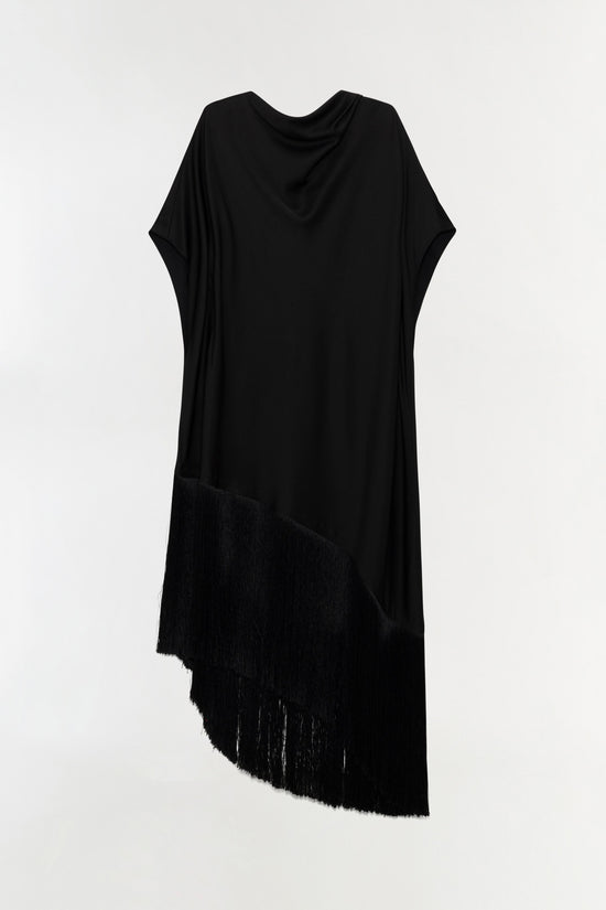 Nadine Satin Midi Dress
