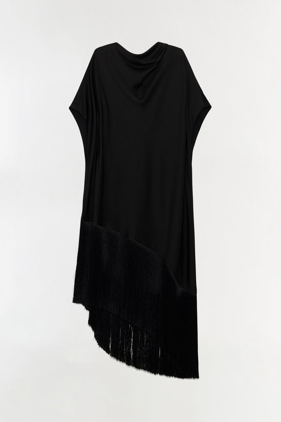 Nadine Satin Midi Dress
