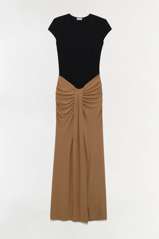 Matilde Draped Jersey Gown
