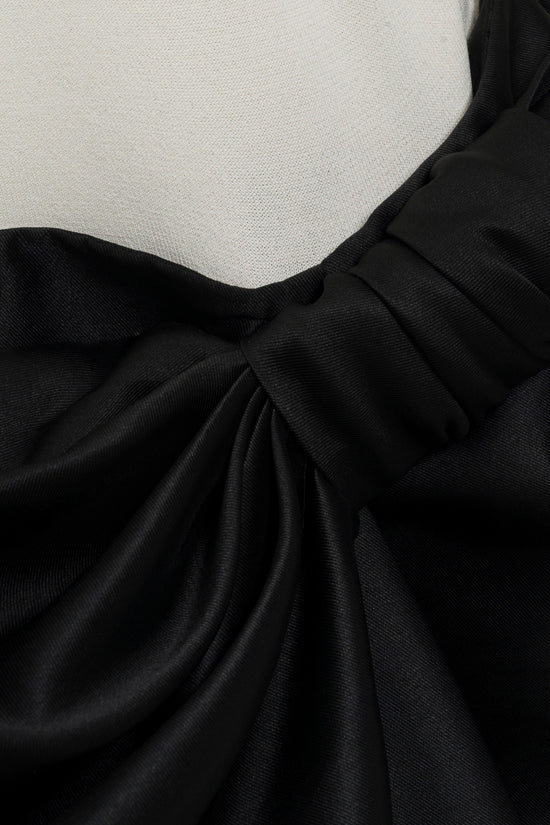 Coralyne Knit Combo Gown
