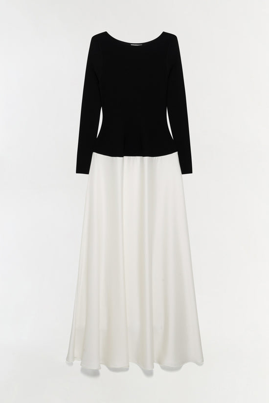 Paola Satin Knit Gown