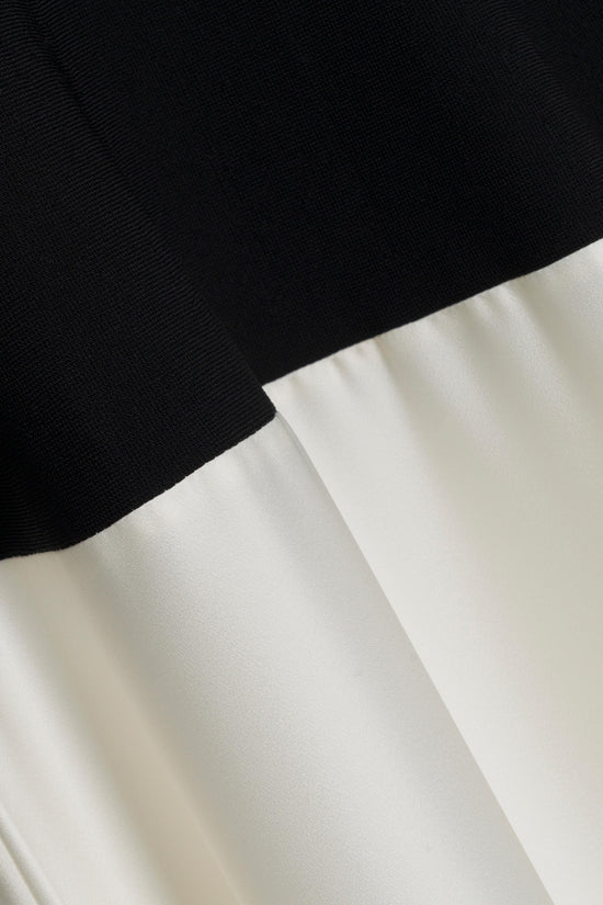 Robe Paola en maille satinée