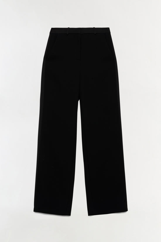 Sabela Satin Crepe Wide Leg Pant