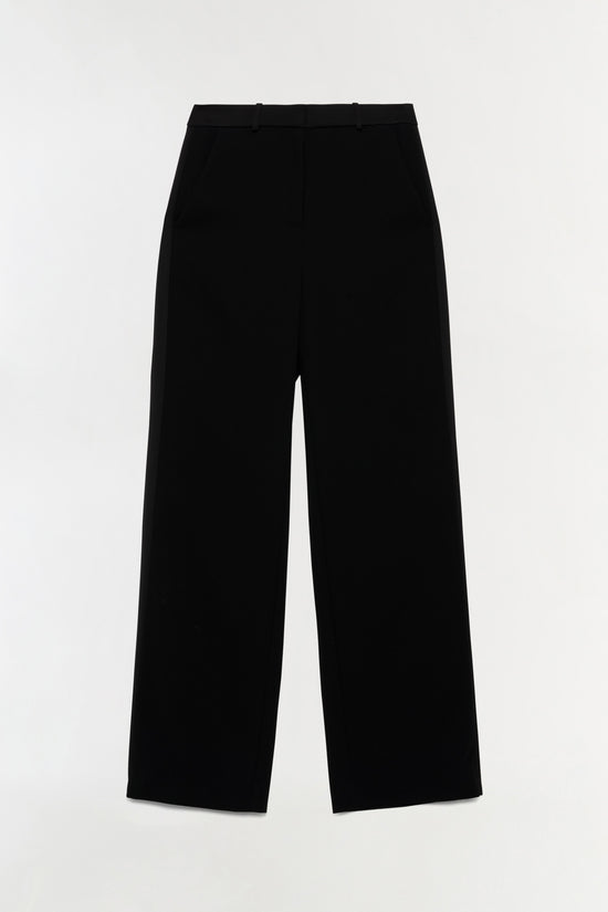 Sabela Satin Crepe Wide Leg Pant