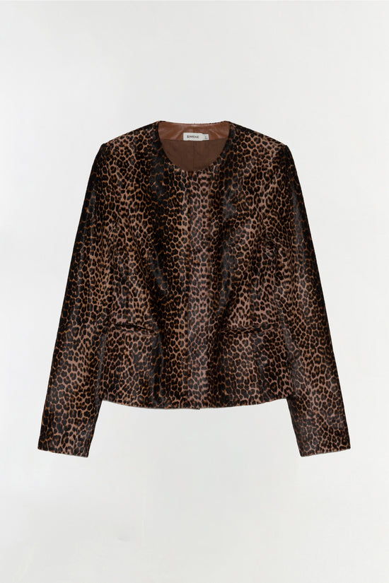 Frederika Calf Hair Jacket