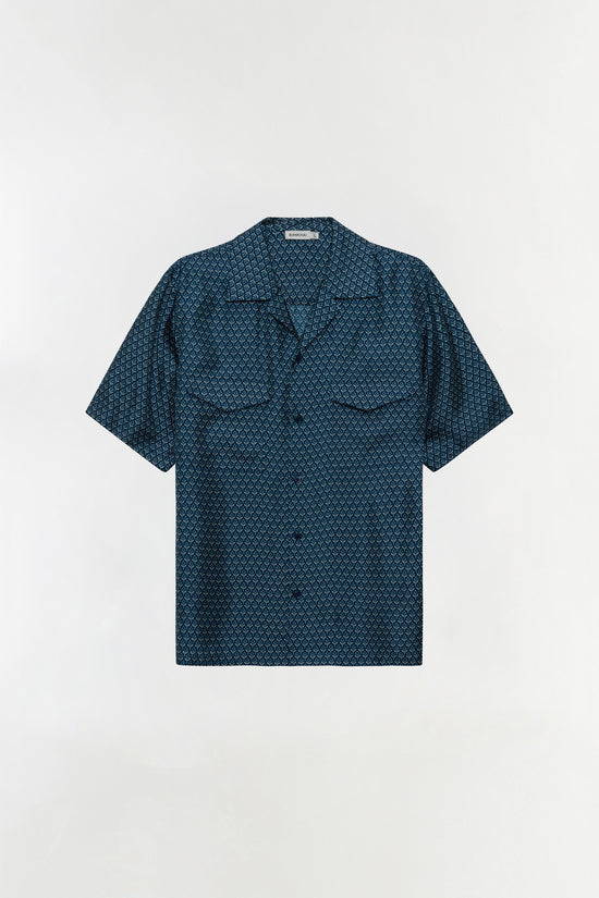 Clarke Printed Silk Shirt