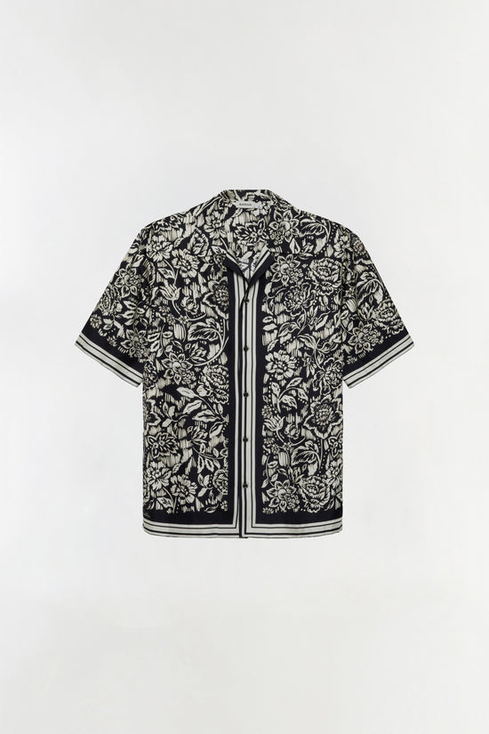 Clarke Printed Silk Shirt
