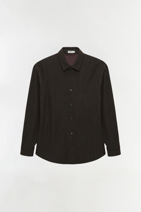 Everett Pinstripe Overshirt