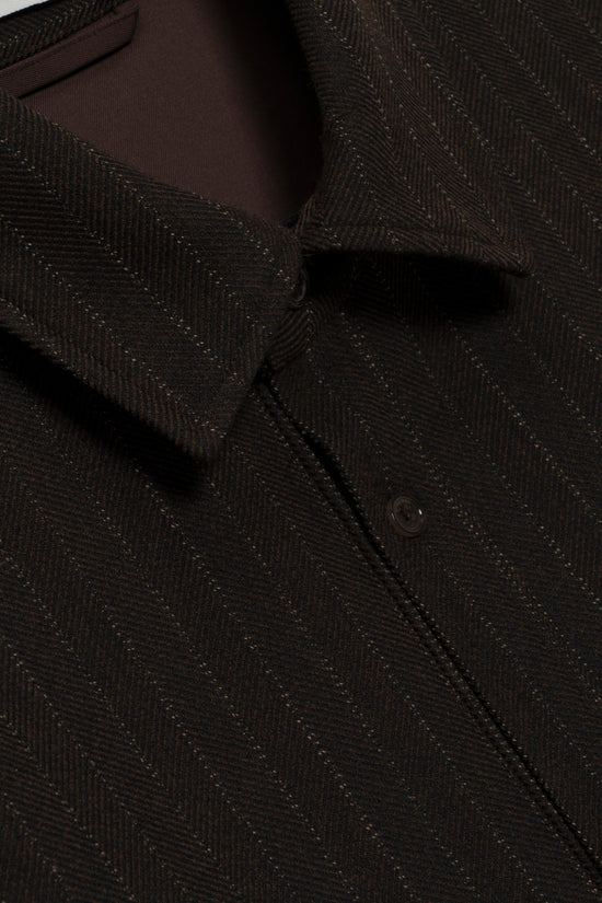 Everett Pinstripe Overshirt