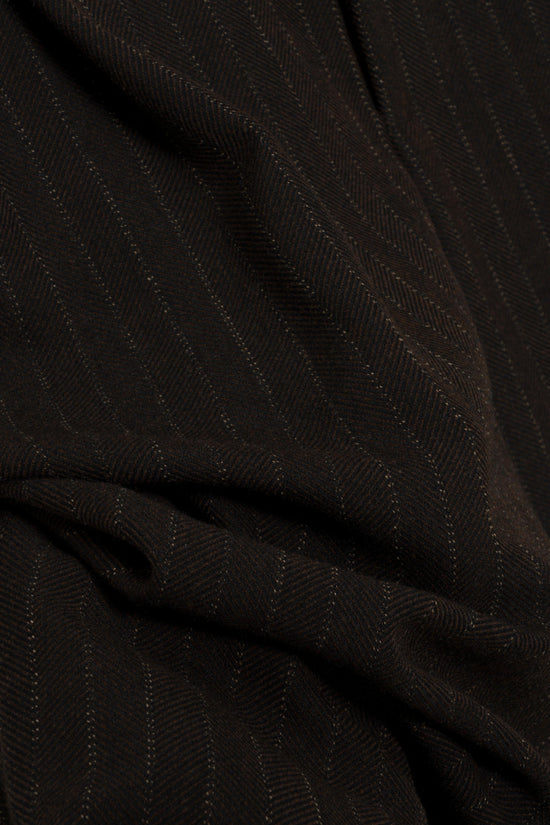 Julian Pleated Pinstripe Trouser