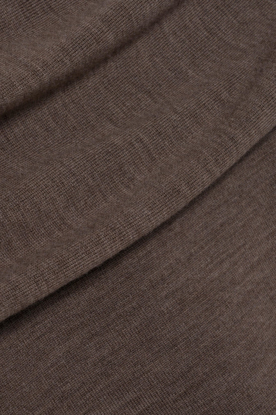 Delphia Off-Shoulder Merino Wool Sweater