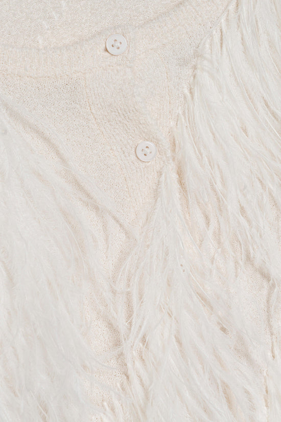 Rielle Feather Cardigan