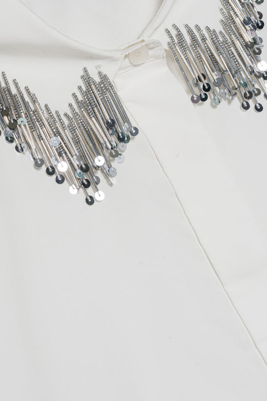 Renata Embellished Button Down Shirt