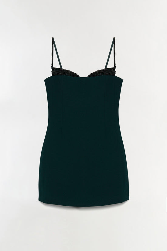 Maeva Embellished Bustier Mini Dress