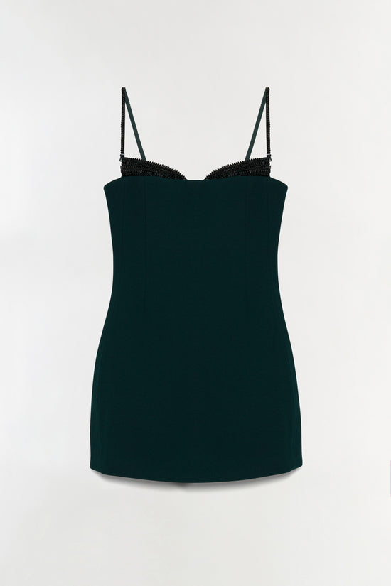 Maeva Embellished Bustier Mini Dress