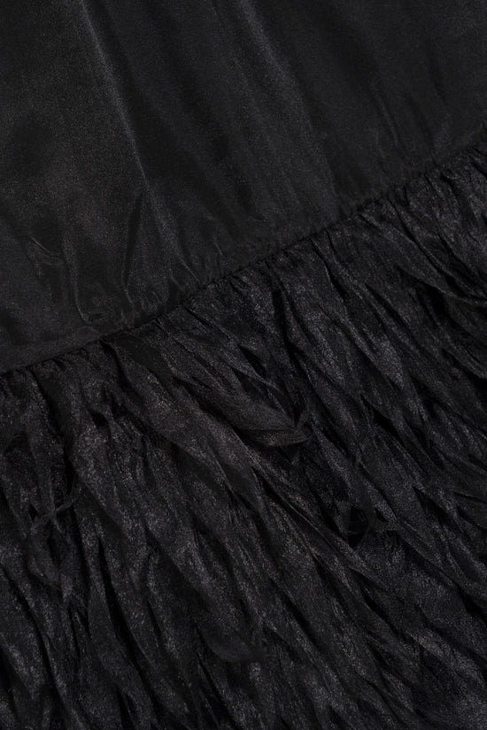 Shirya Featherlike Organza Mini Dress