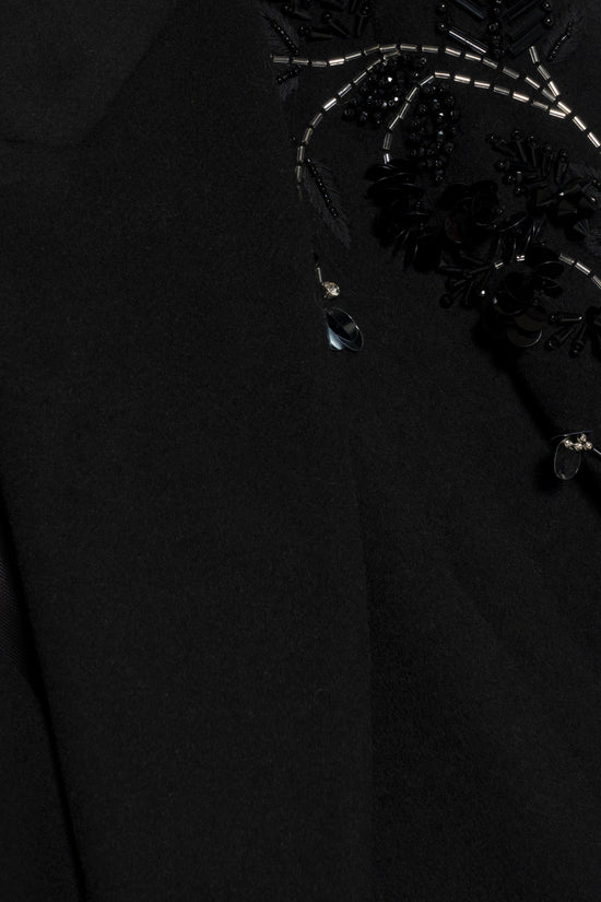 Cappotto in lana Gianni Embellished