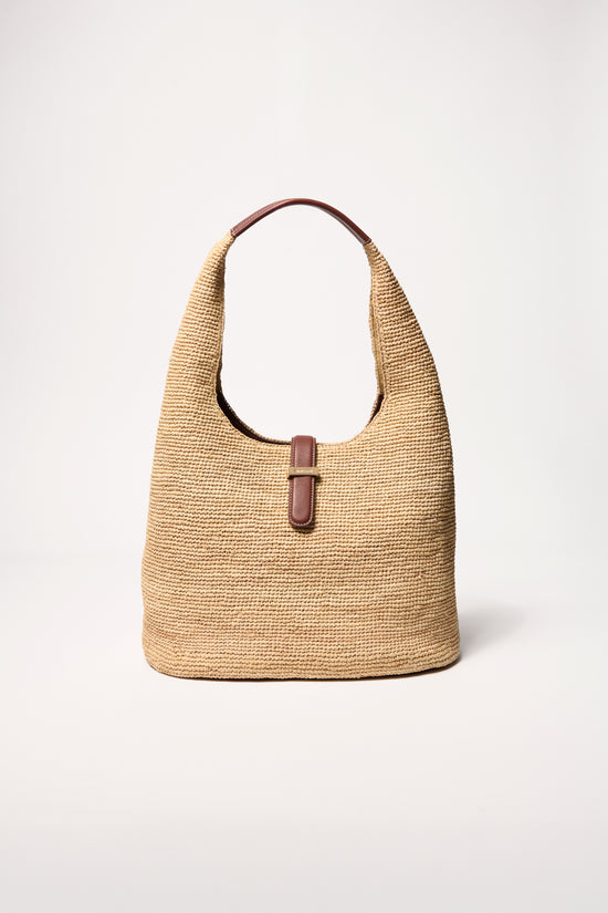 Khai Raffia Hobo Bag
