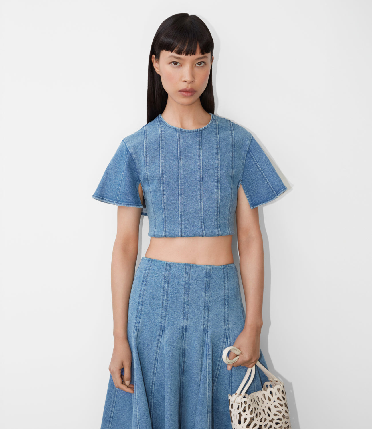 みかんCLANE CIRCLE CUTLAYERED DENIMSKIRT みかん様専用CLANE CIRCLE CUTLAYERED DENIMSKIRT 【公式通販】