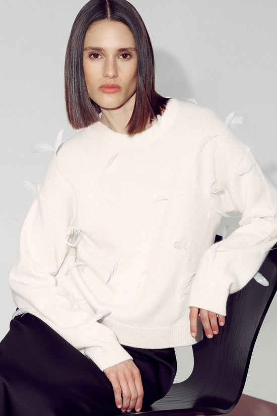 Avrae Feather Sweater