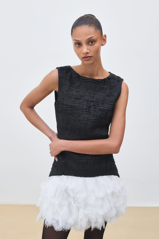 Olympia Taffeta Mini Dress