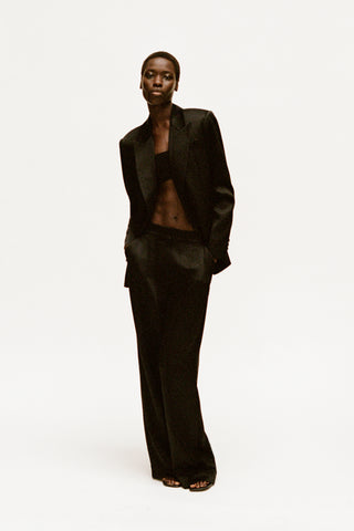 Norah Satin Blazer