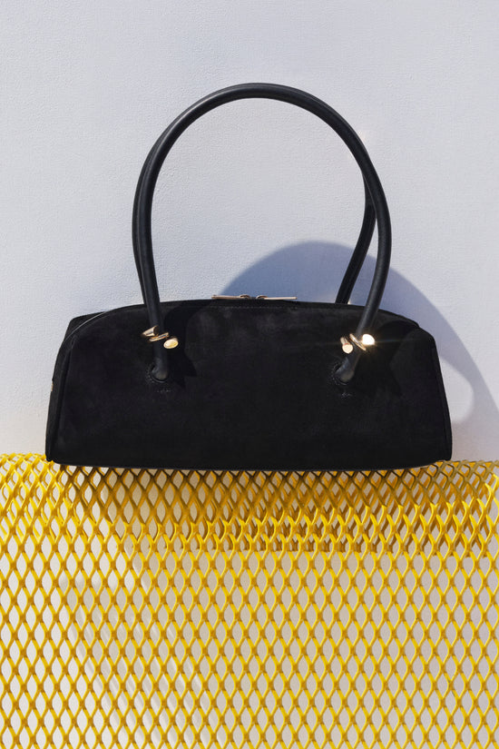 River East West Leather Clutch