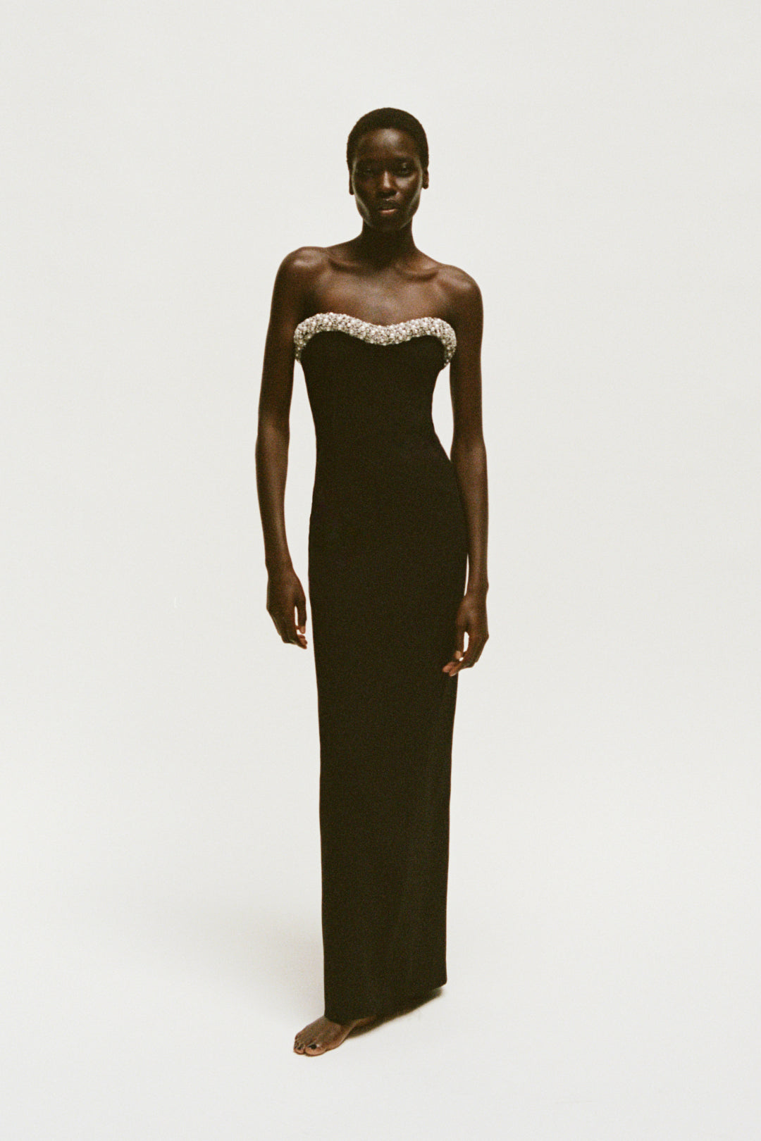 Riona Embellished Bustier Gown SIMKHAI Riona Embellished Bustier Gown SIMKHAI