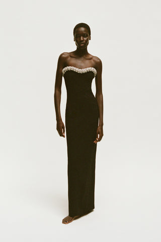 Riona Embellished Bustier Gown