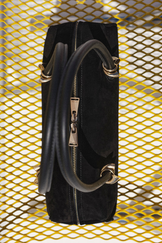 River East West Leather Clutch
