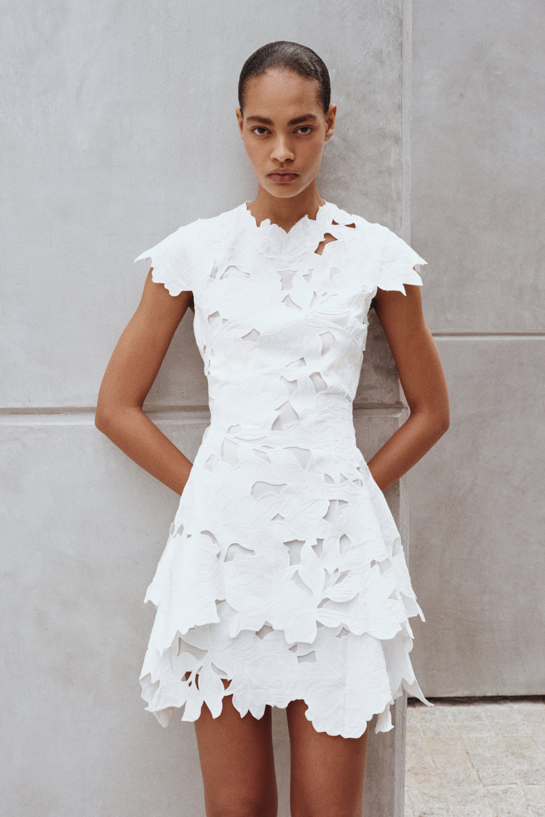 holloway embroidered mini dress Simkhai Holloway Embroidered Mini Dressi by Jonathan Simkhai