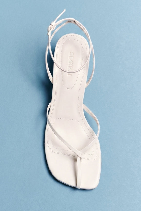 Kelsey Leather Strappy Wedge