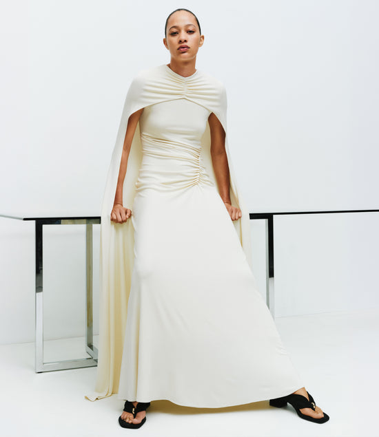 simkhai linen dress Audria Belted Linen Midi Dress SIMKHAI