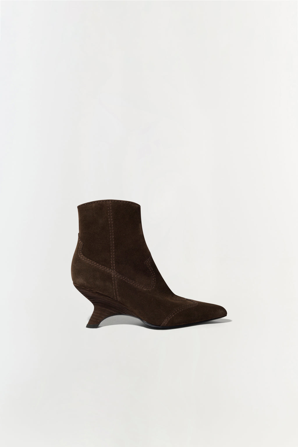 Shadow Western Suede Boot - Brown | SIMKHAI