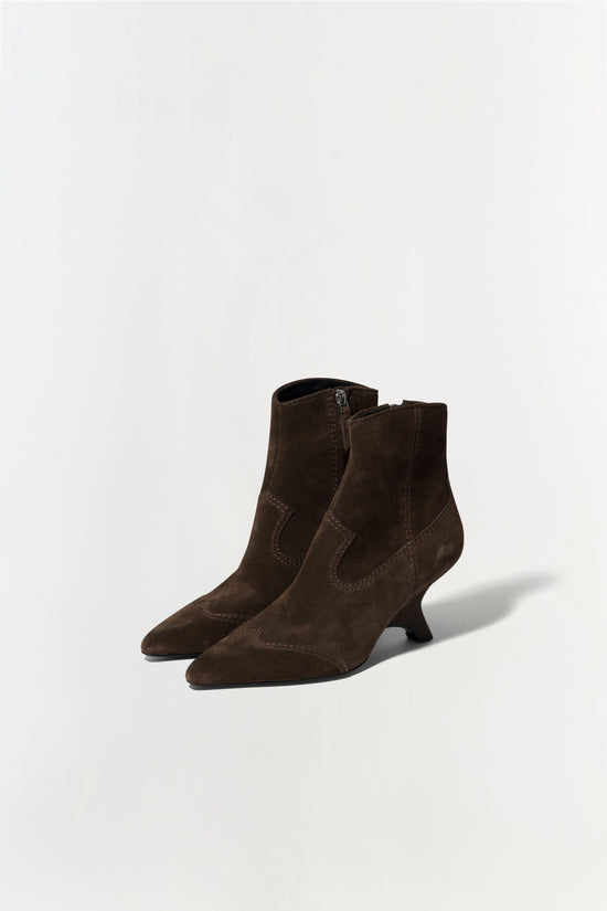 Shadow Western Suede Boot
