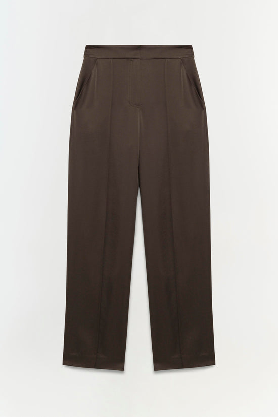 Kyra Satin Wide Leg Pant