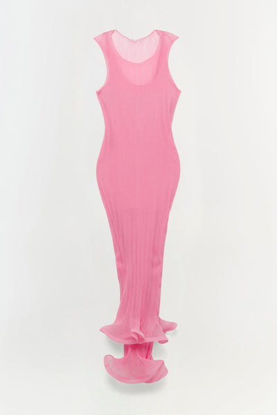 Candy check panel zip dress 【Pink】 Candy check panel zip dress 【Pink】 Pink/Multi Shirred