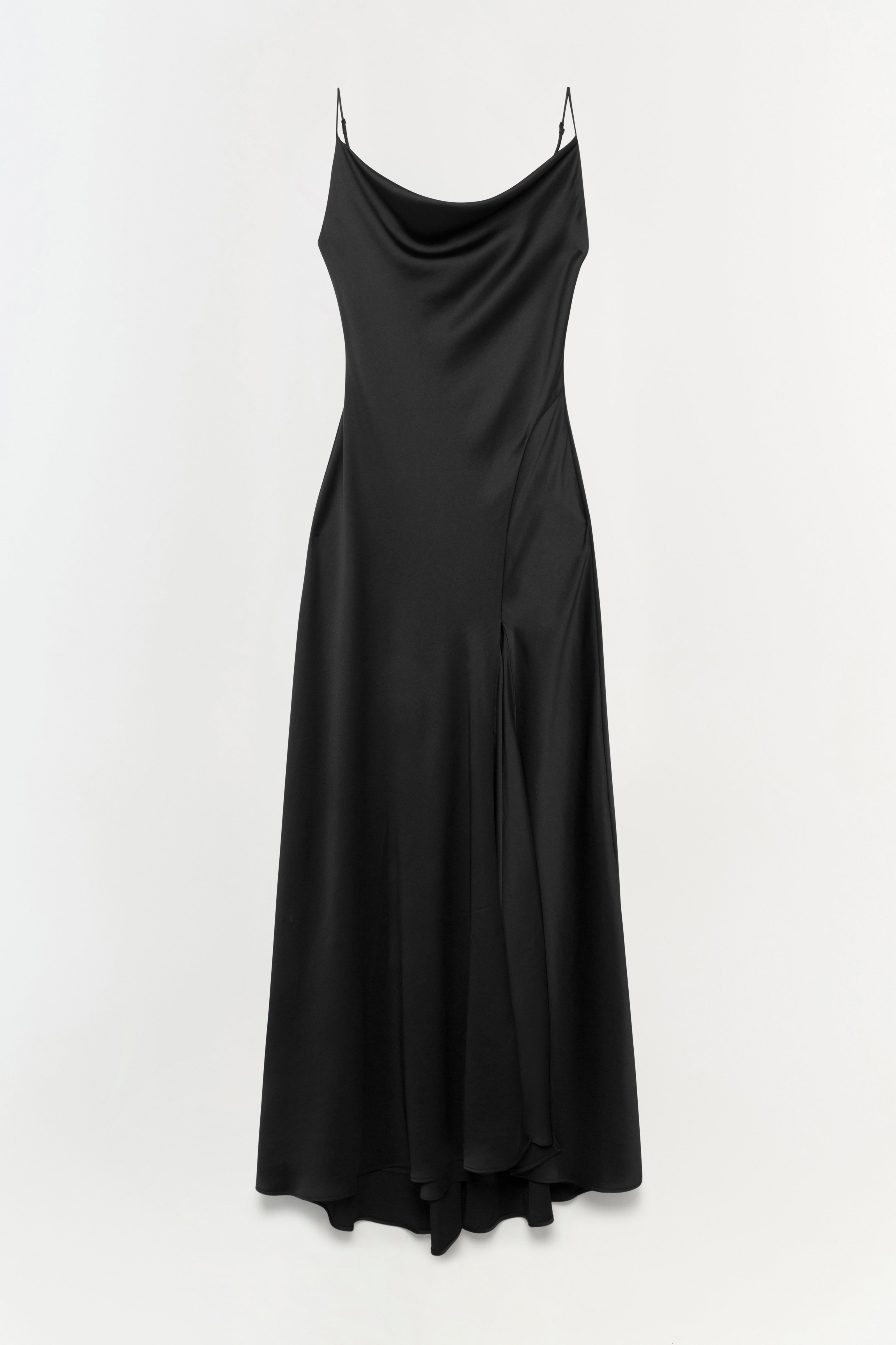 simkhai evening dress Valencia Draped Satin Gown SIMKHAI