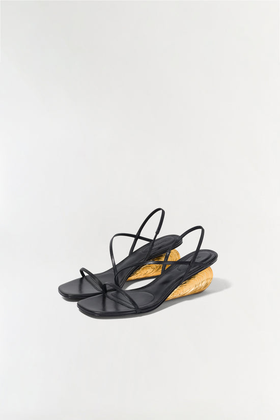 Bridget Shell Wedge Sandal