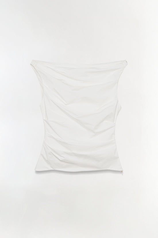 Maisel Draped Cotton Top