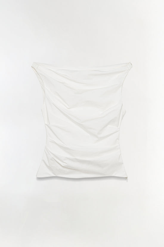 Maisel Draped Cotton Top