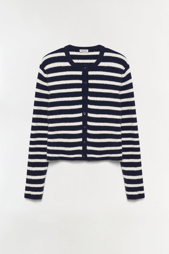 Harland Knit Crewneck Cardigan