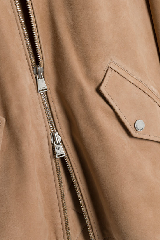 Aslan Long Suede Jacket