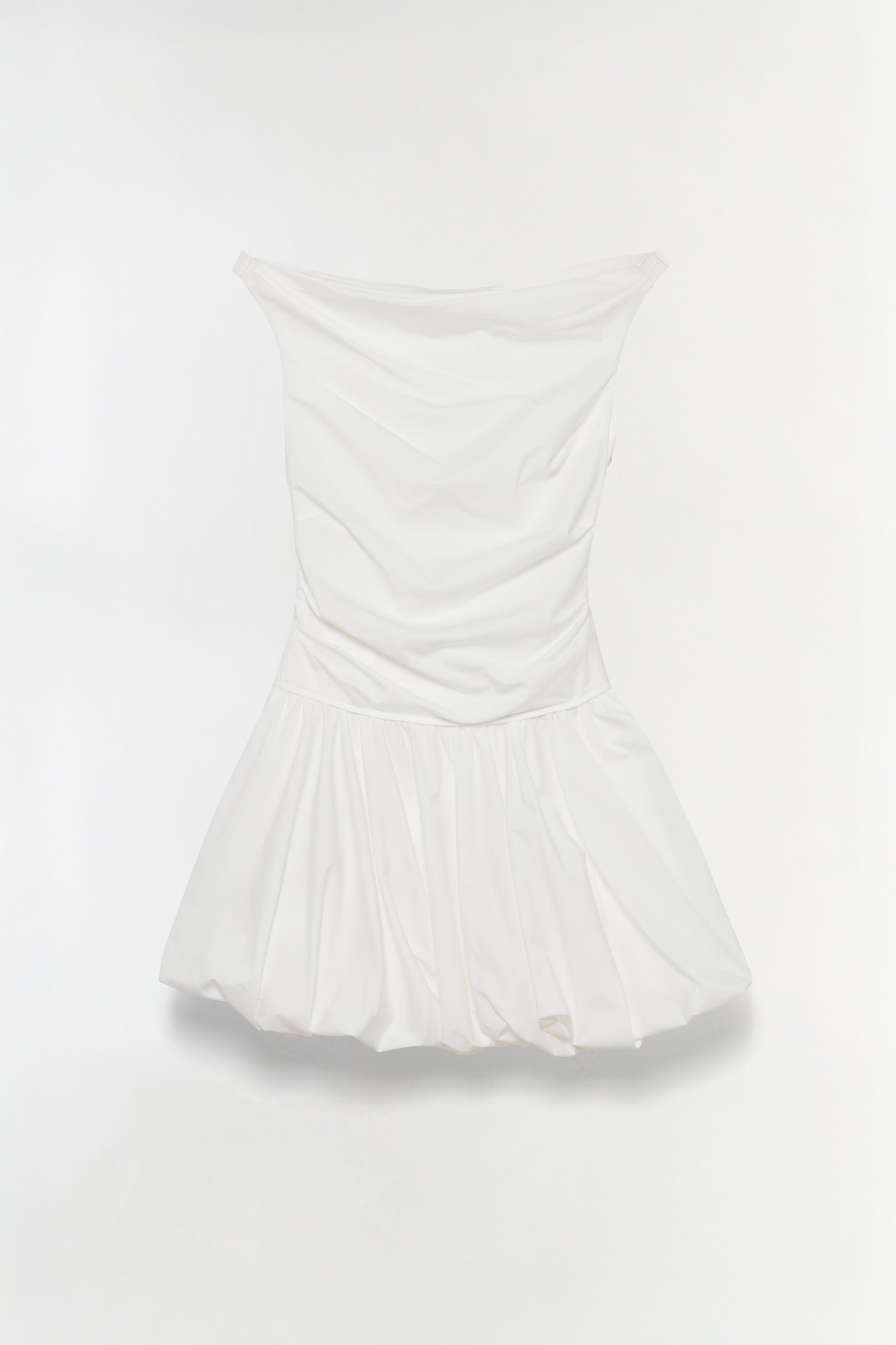 SIMKHAI Salina Cotton Bubble Mini Dress in White - Size 8 SIMKHAI Salina Cotton Bubble Mini Dress in White - Size 8