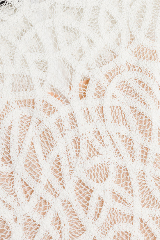 Desiree Macrame Mini Dress