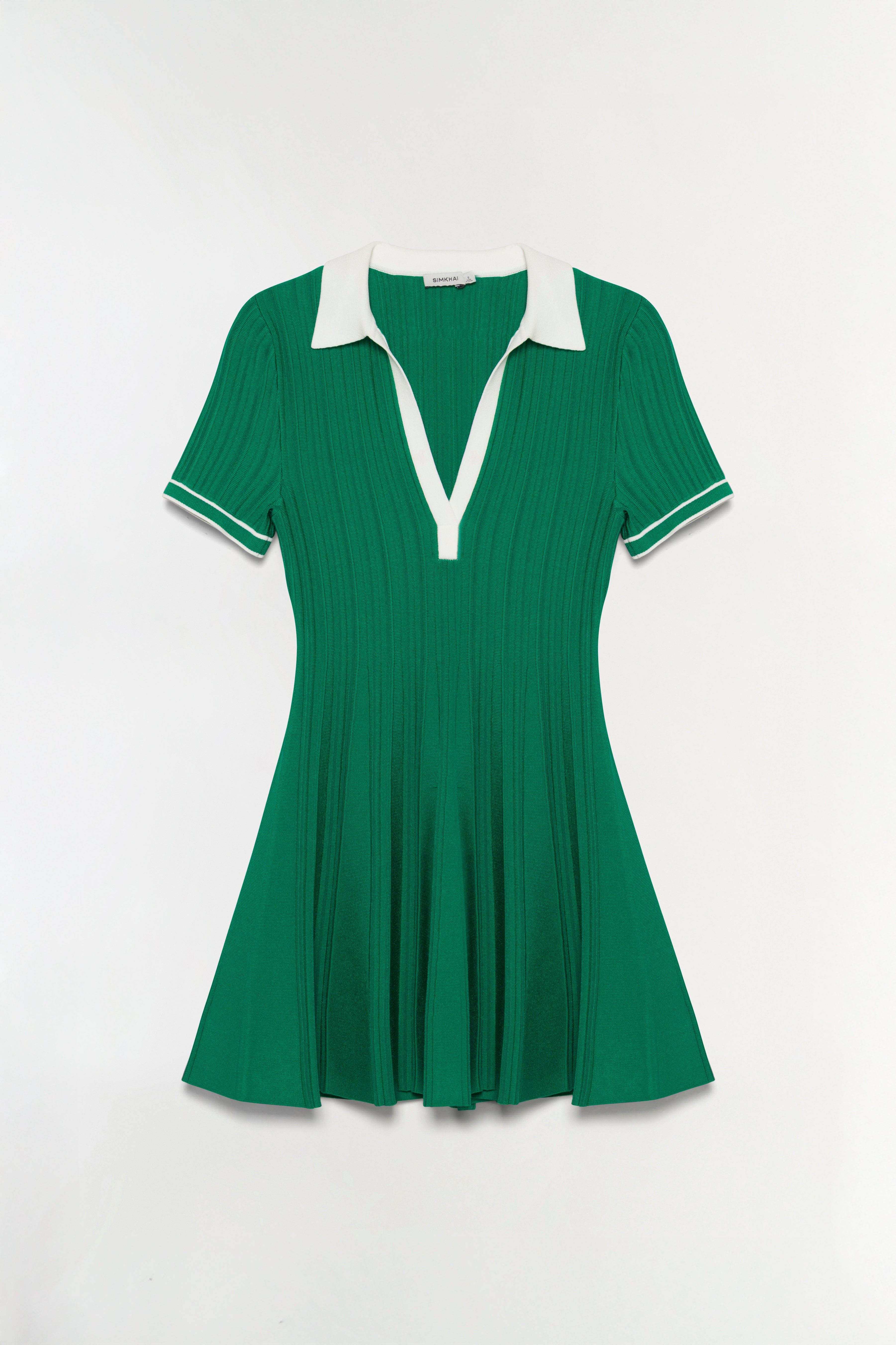 Page Knit Polo Mini Dress SIMKHAI Page Knit Polo Mini Dress SIMKHAI