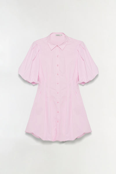 Cleo Balloon Pintuck Mini Dress – SIMKHAI