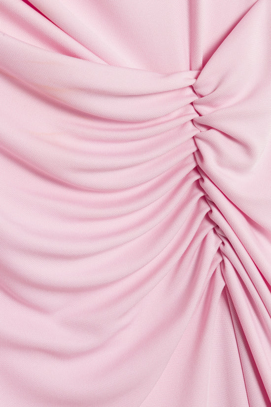 Acacia Draped Jersey Midi Dress