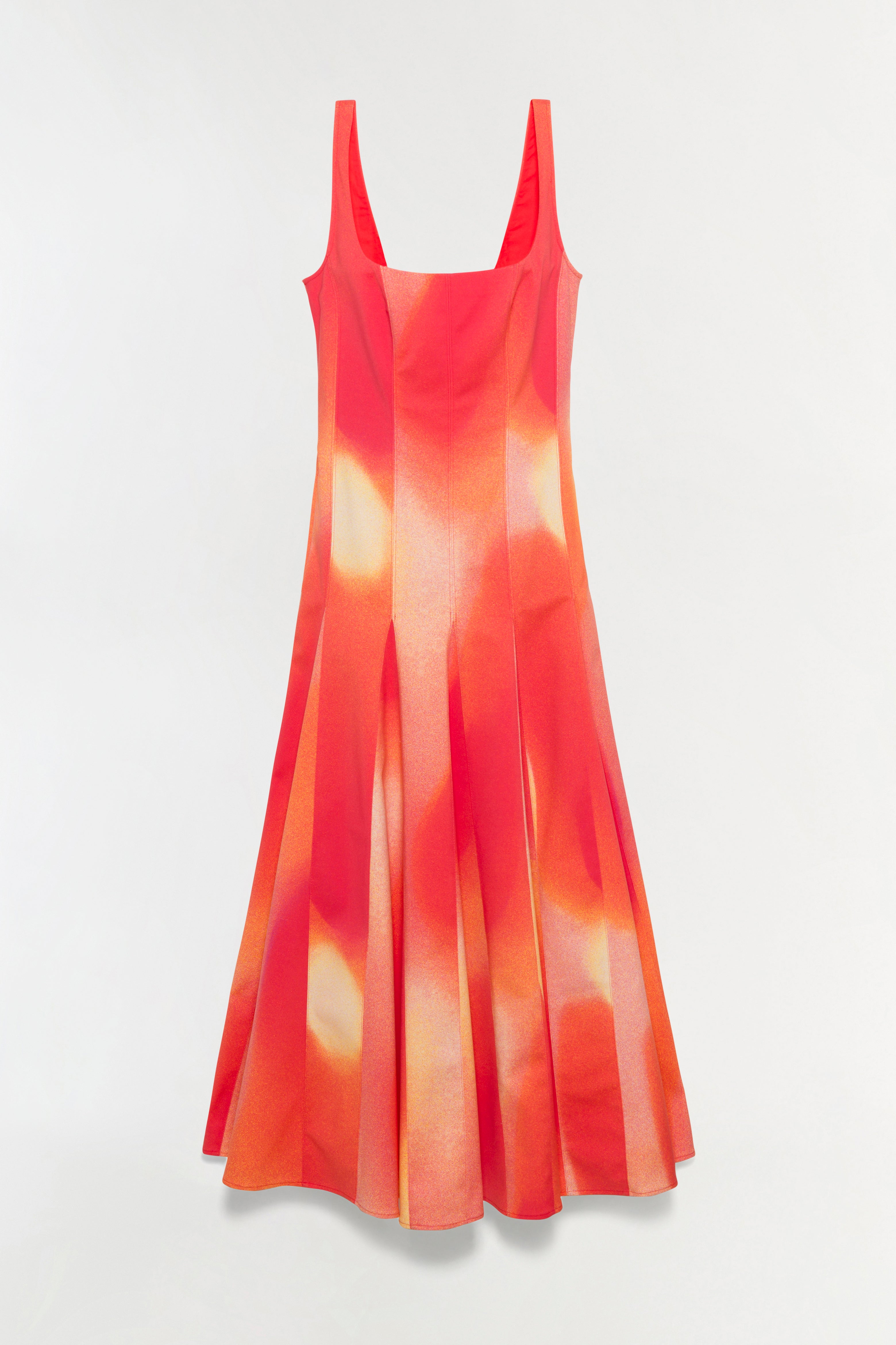 simkhai orange sequin dress Indra Sequin Midi Dress By Simkhai